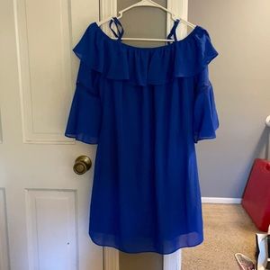 BCX Dress in royal blue